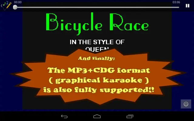 Karaoke - Sing Me (Free/Lite) android App screenshot 0