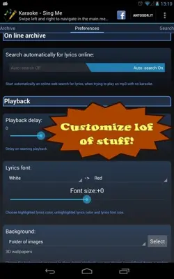 Karaoke - Sing Me (Free/Lite) android App screenshot 5